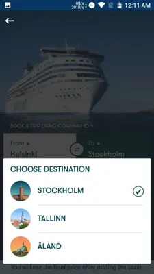 Tallink & Silja Line android App screenshot 6